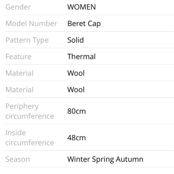 New 100% pure wool women’s British style beret - Picture 13 of 13